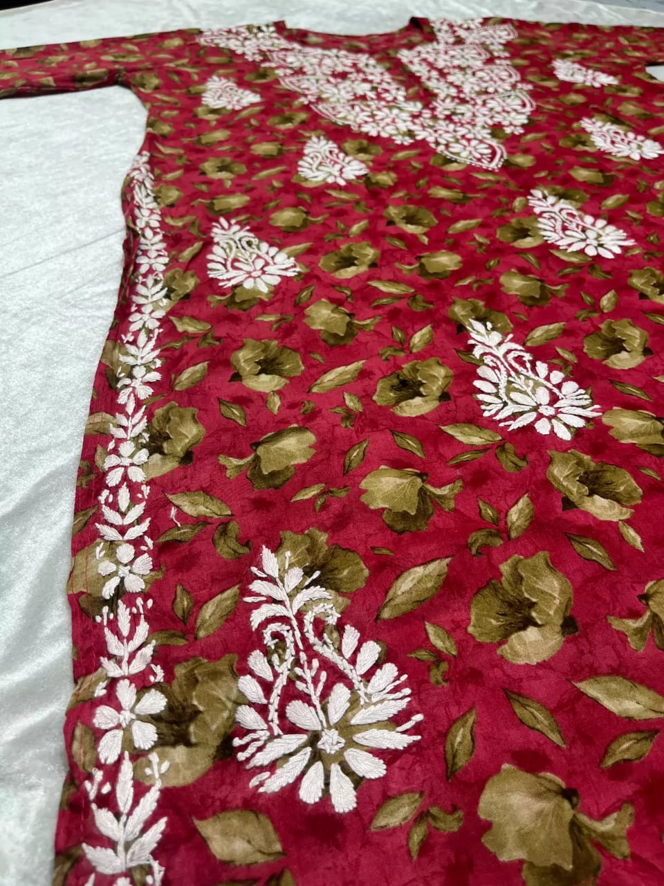 *PLUS SIZE MUL MUL KURTI*