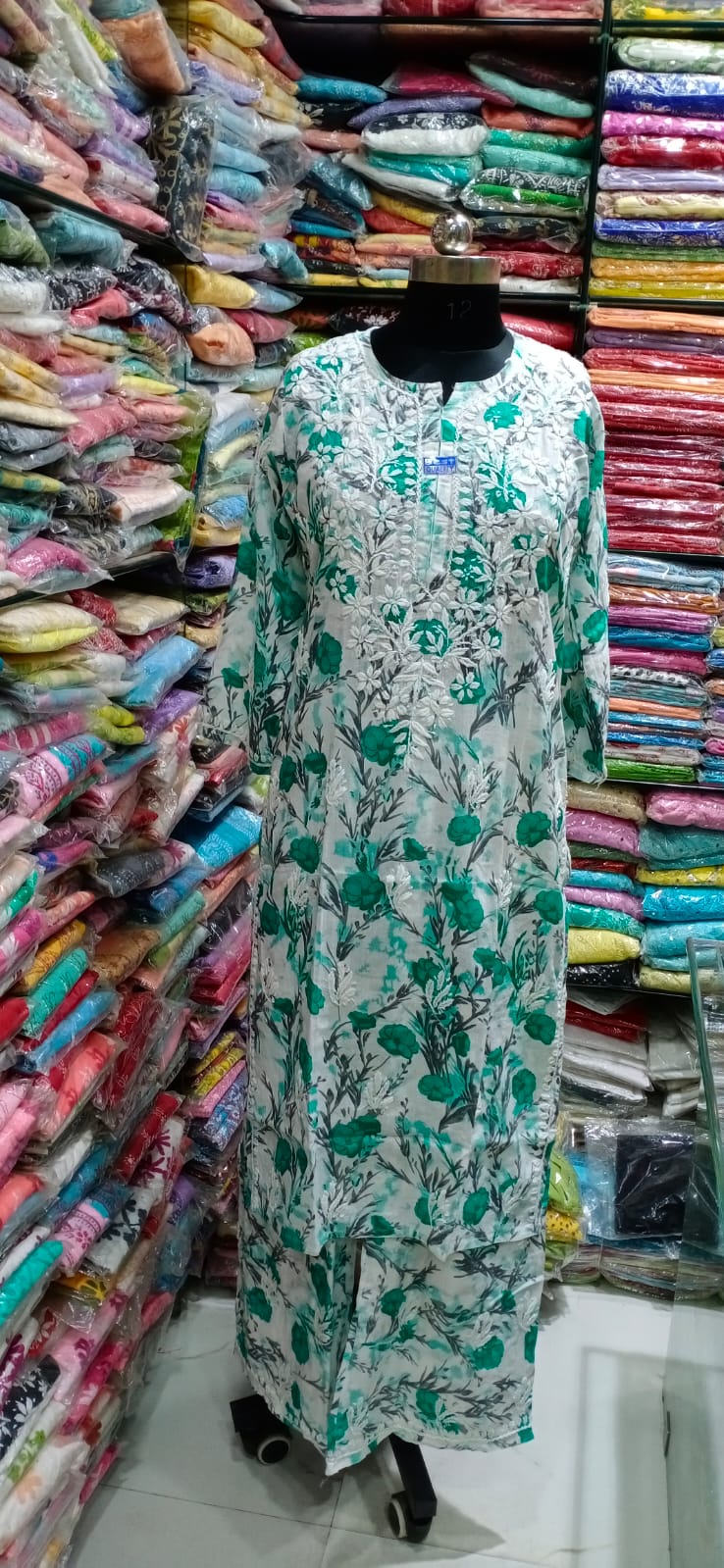 Mul cotton kurta palazzo set