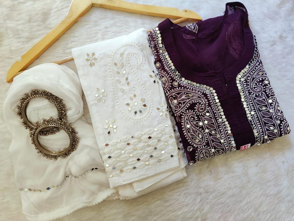 Mirror Gala Booti 3pc Set