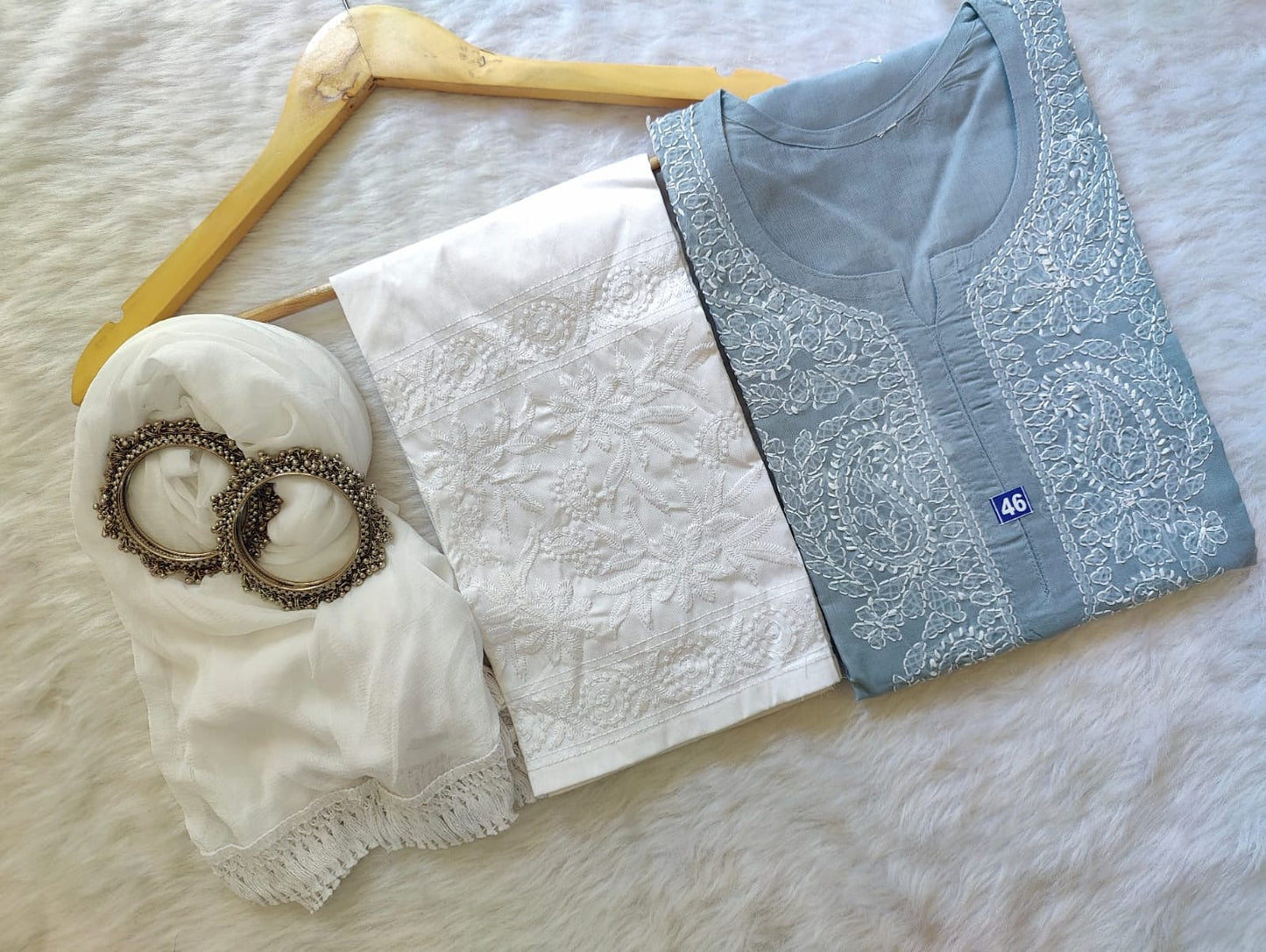 Cotton Gala Booti 3pc Set