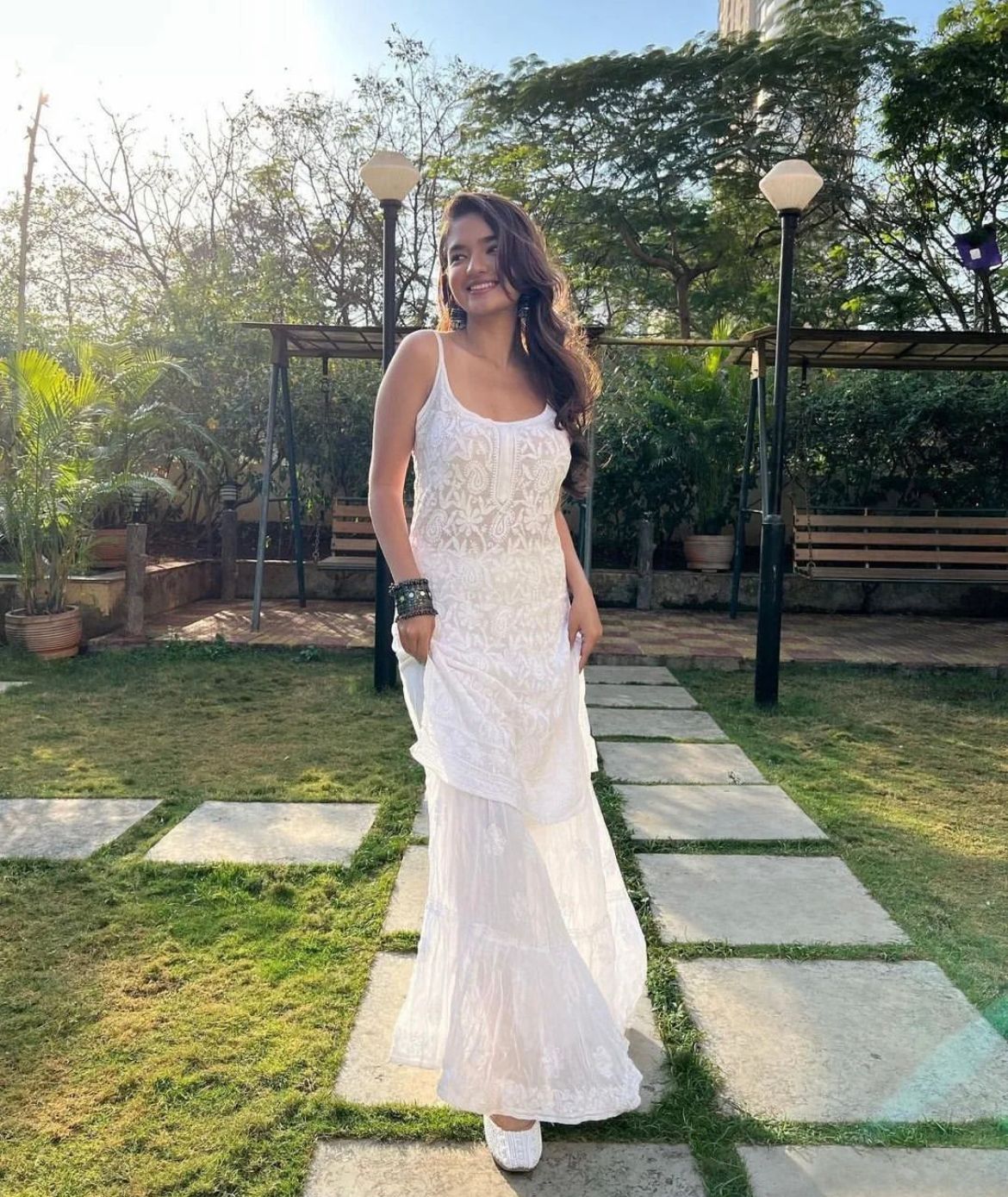 Noora Garara Set With Dupatta