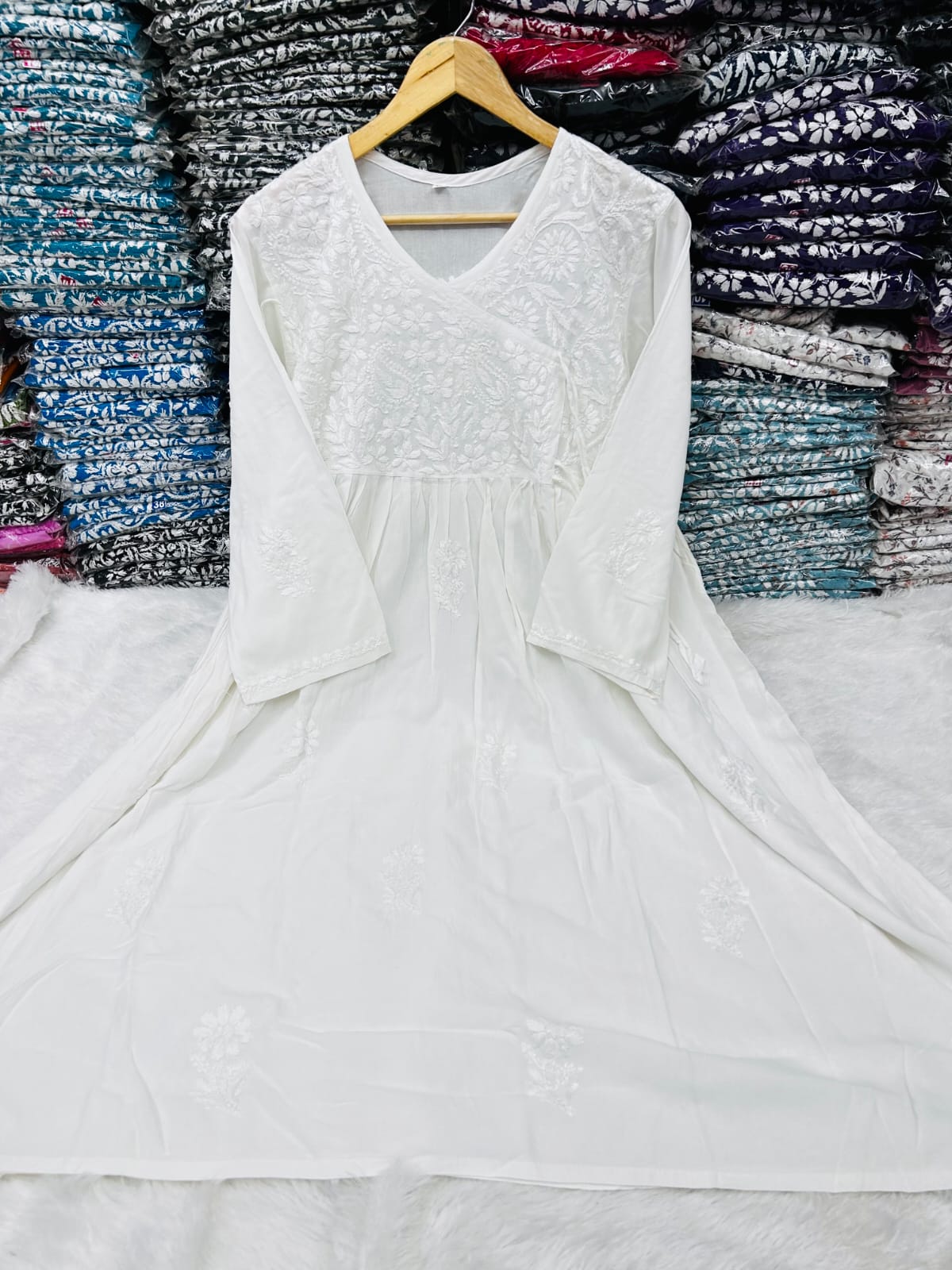 Rayon Kurti With Pant