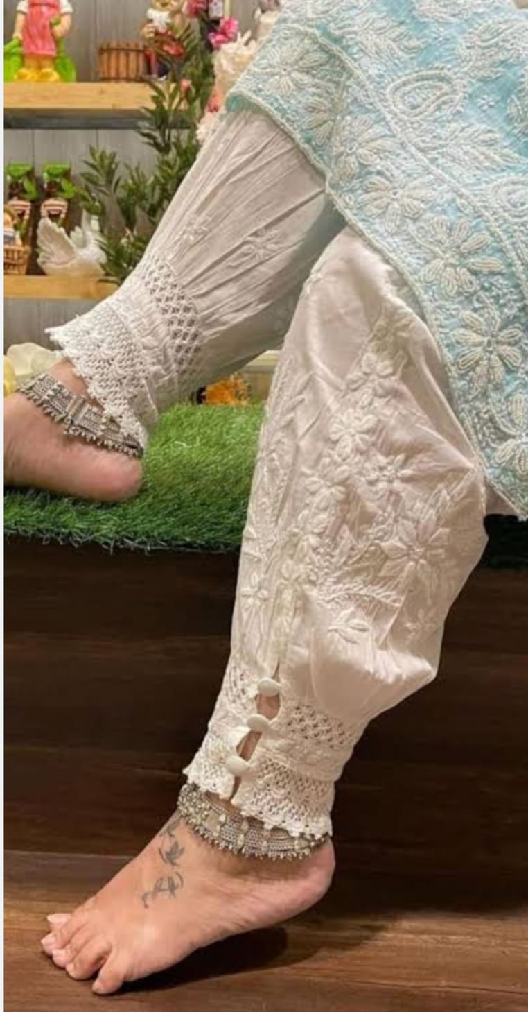 Pure Cambric Cotton Afghani Shalwar