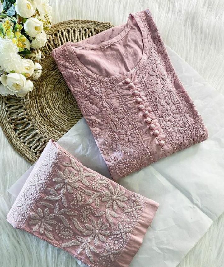 Dobby Dyeable Cotton 2pc Set