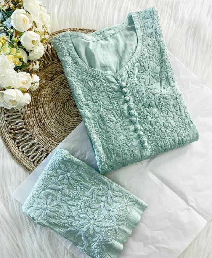 Dobby Dyeable Cotton 2pc Set