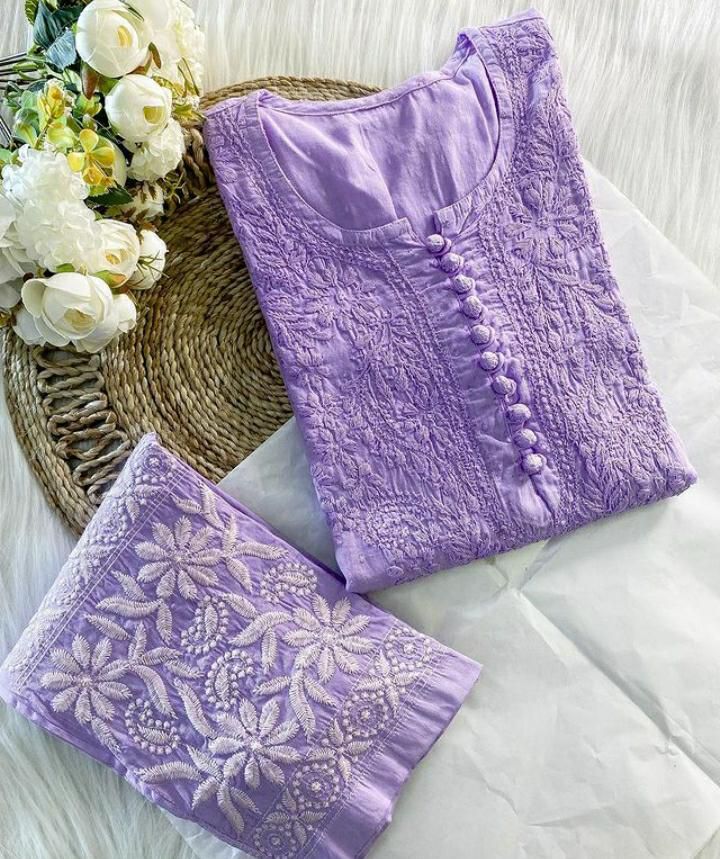 Dobby Dyeable Cotton 2pc Set