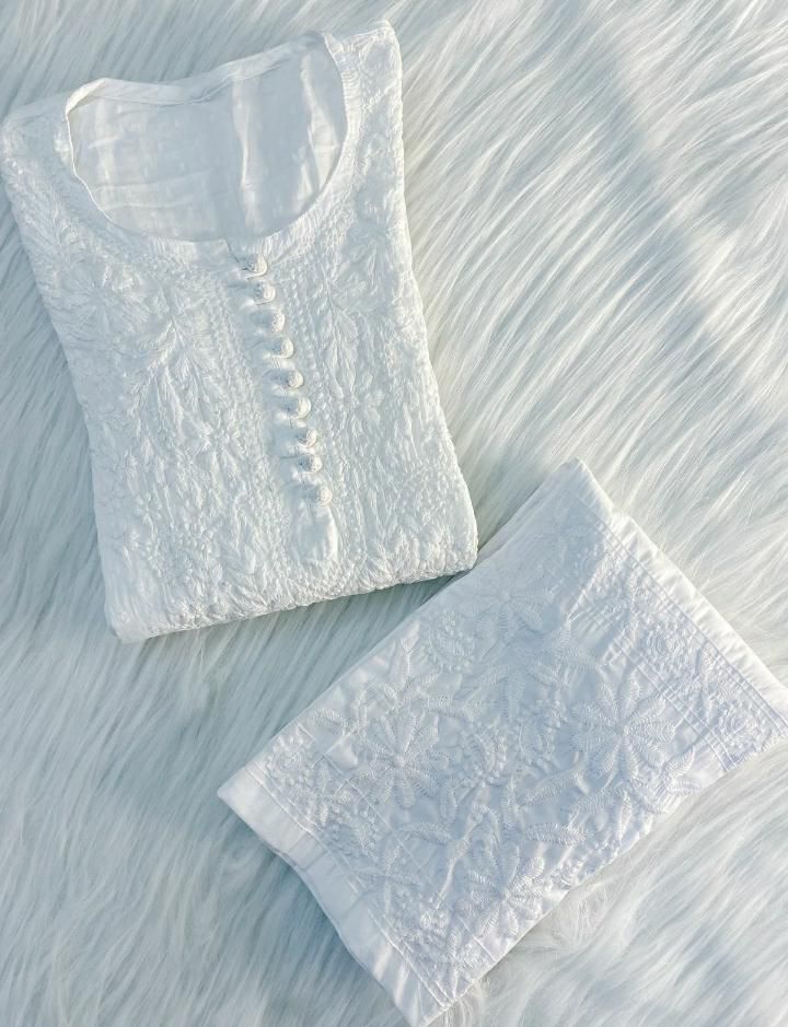 Dobby Dyeable Cotton 2pc Set