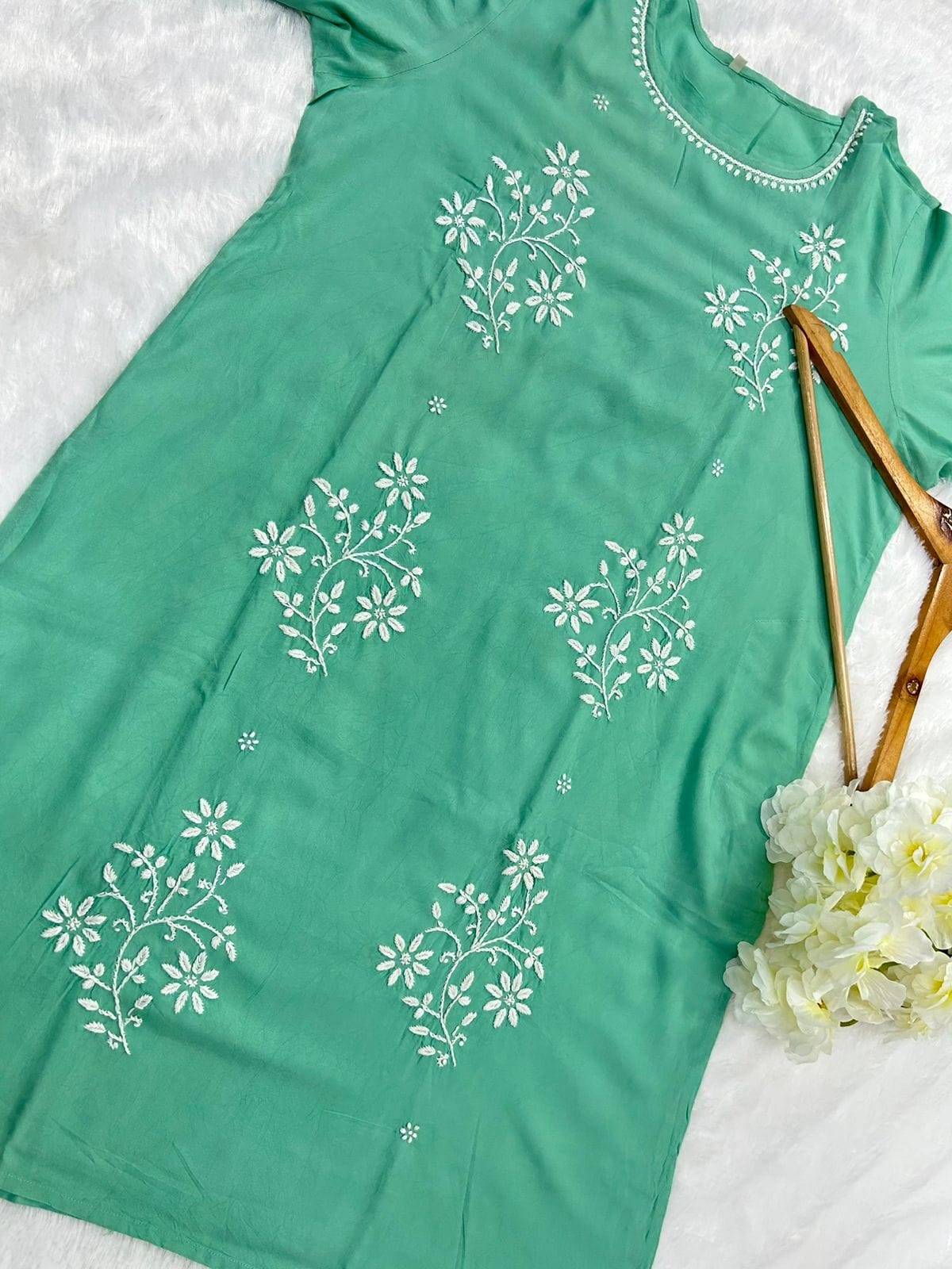 Rayon Kurti With Sharara