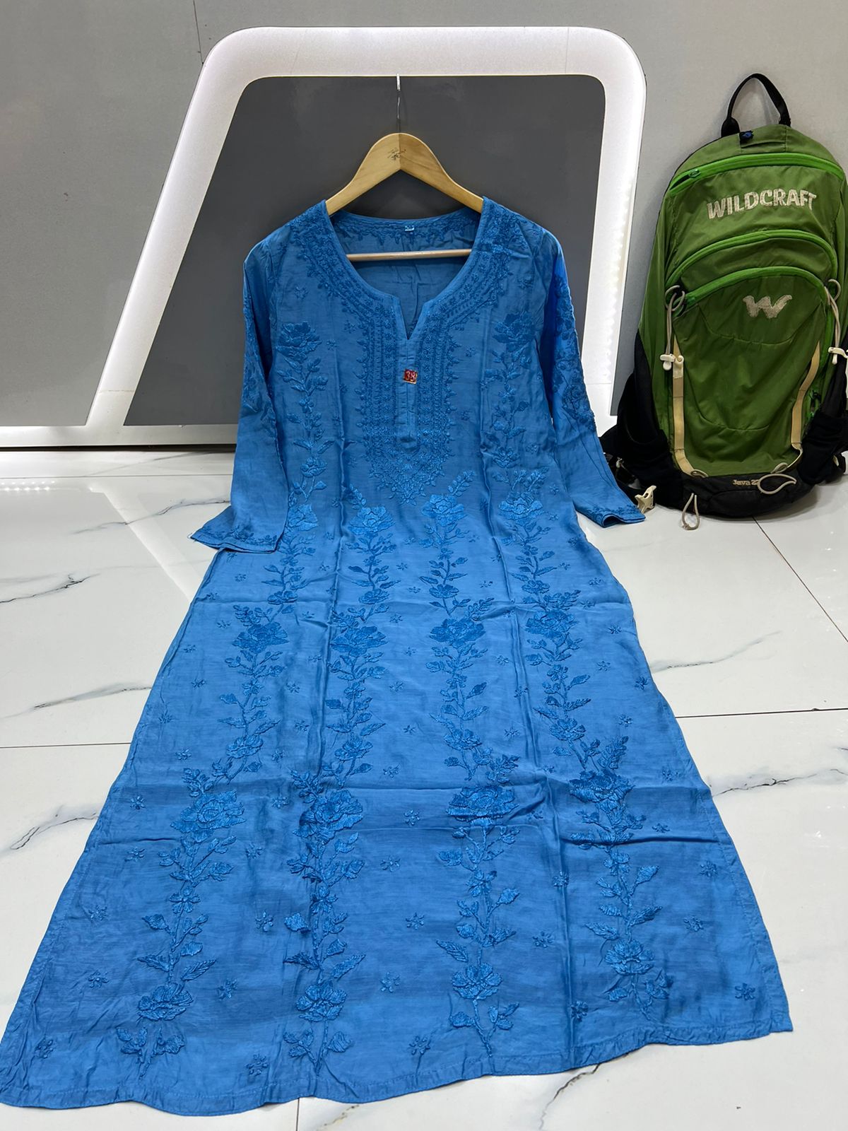 Muslin 3D Dye Kurti