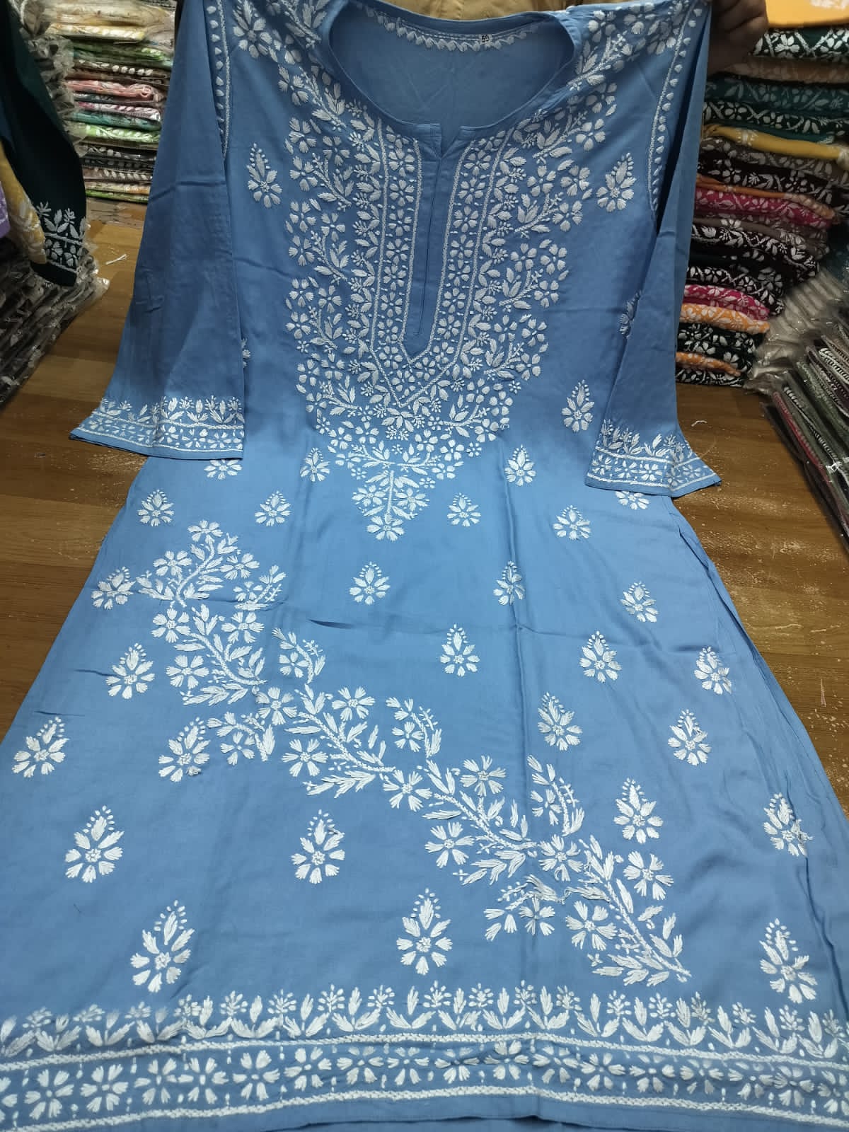 Plus size rayon kurta