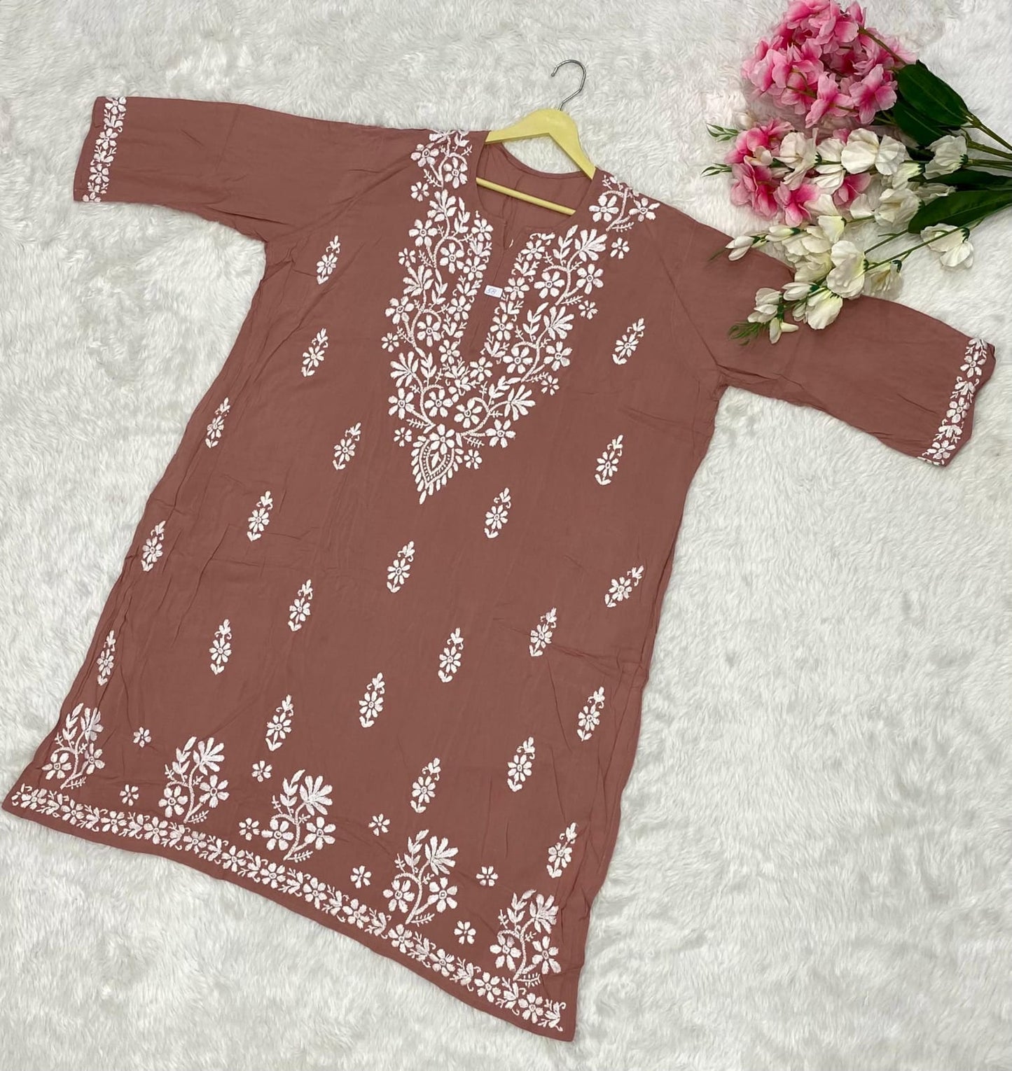 Plus size modal kurta