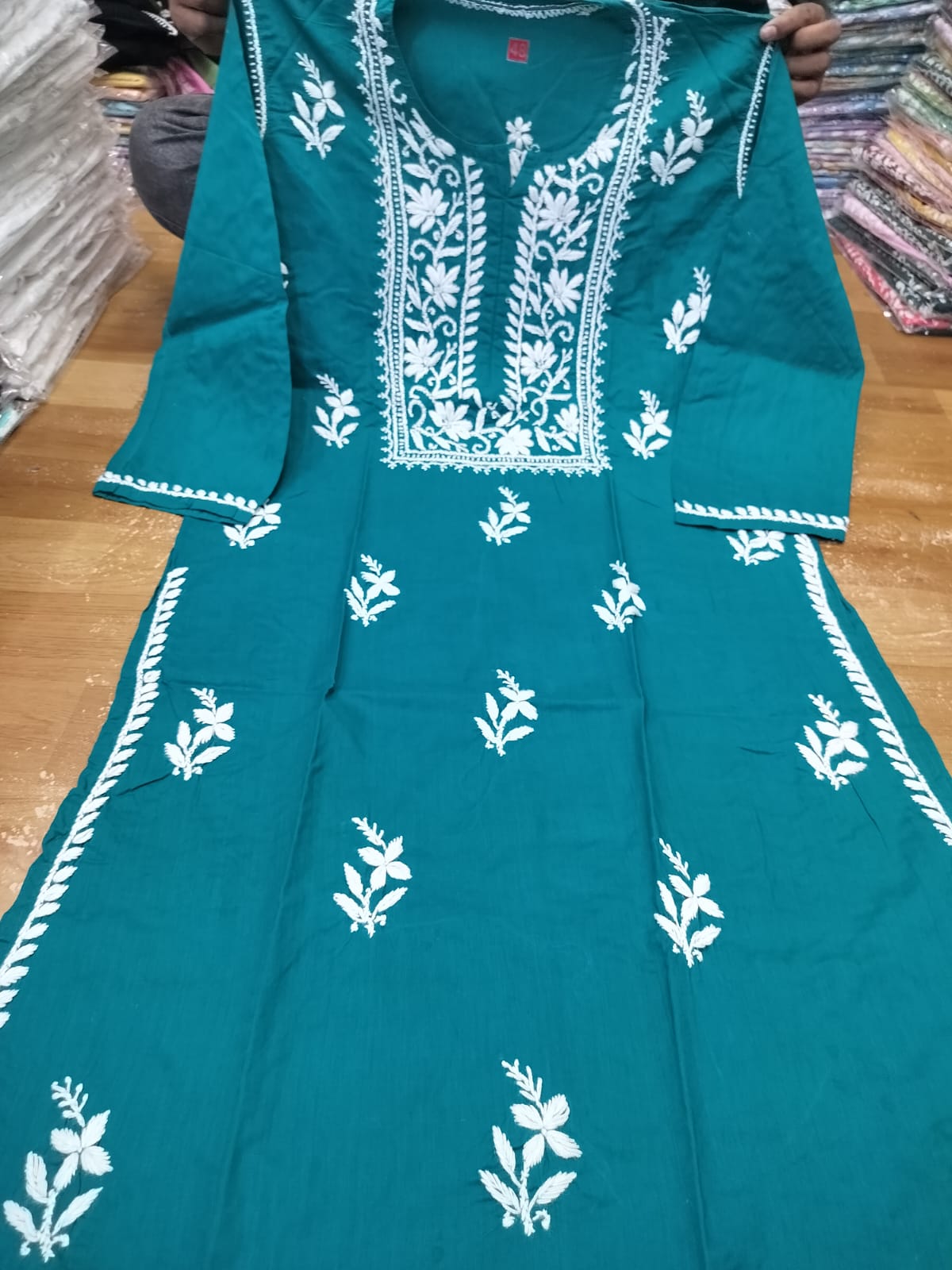 Plus size cotton kurta