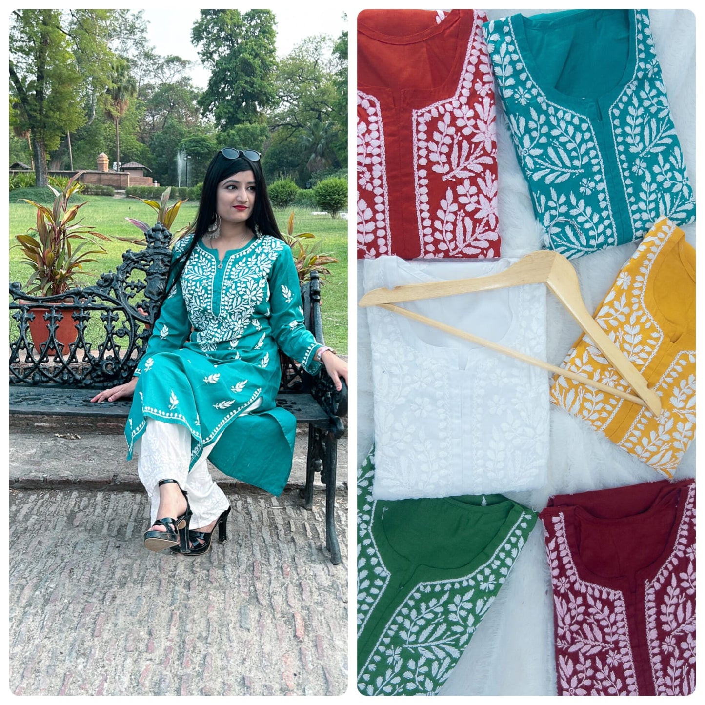 Voil cotton kurtas