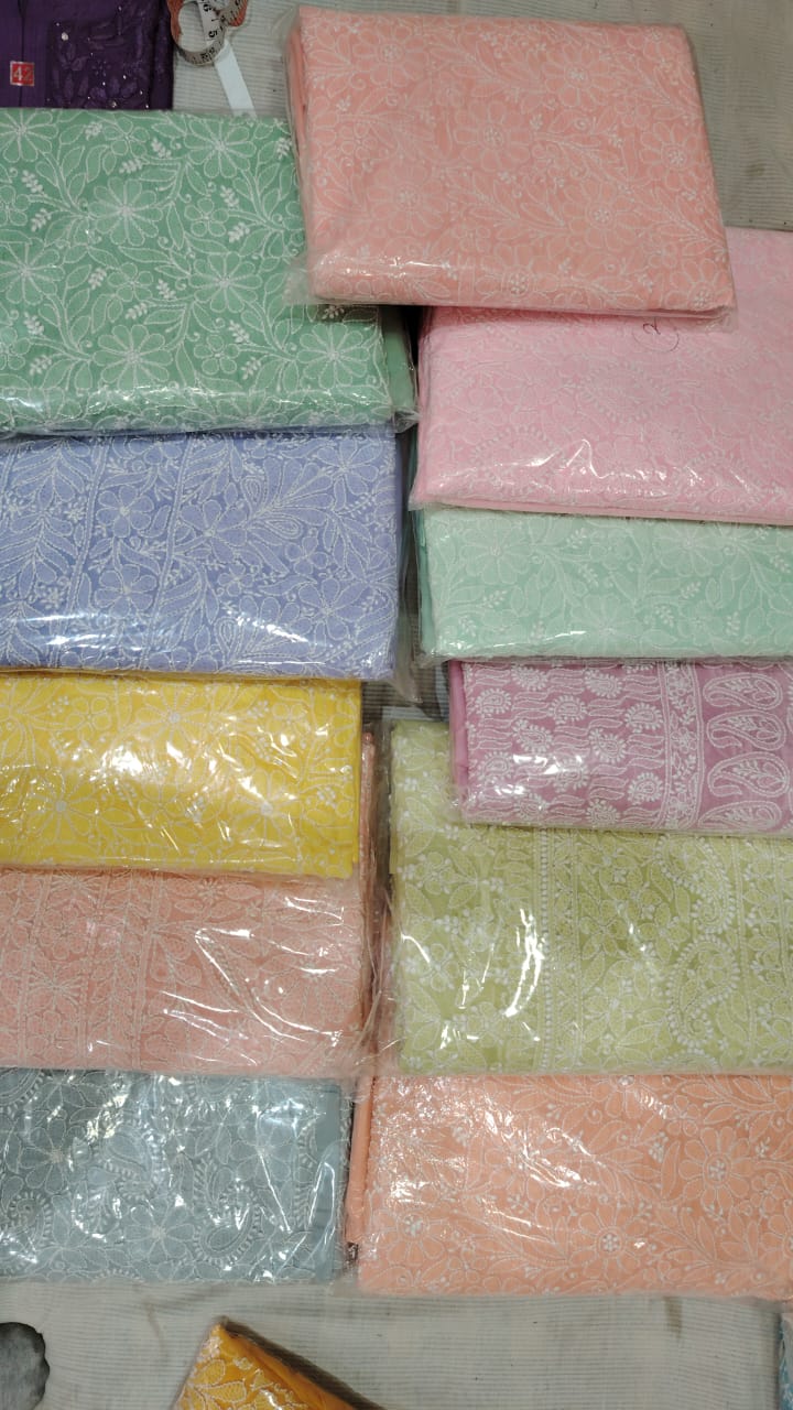 Unstiched cotton suit full jaal