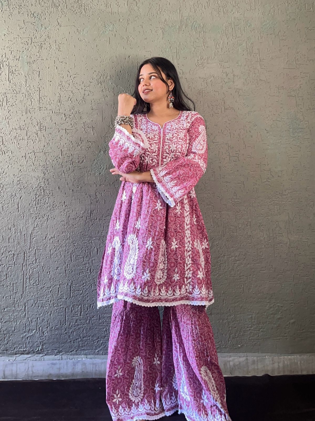 Mal mal 2pc garara set