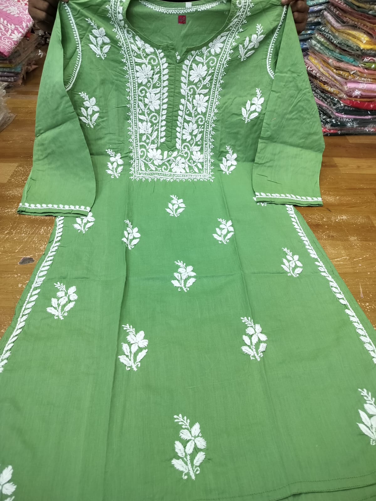 Plus size cotton kurta