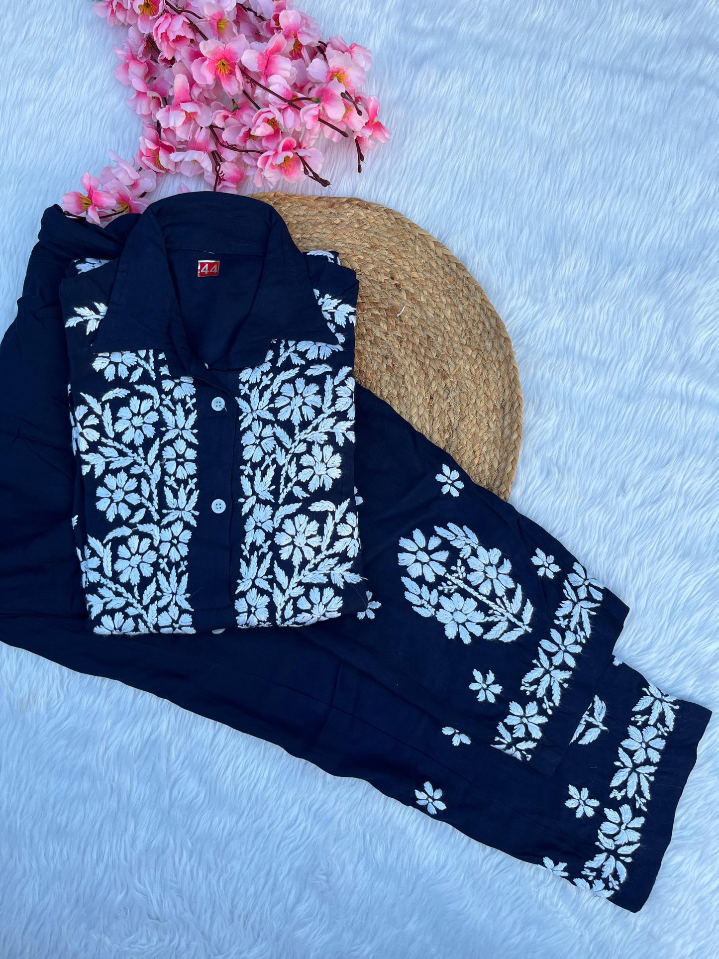 Rayon shirt co-ord set