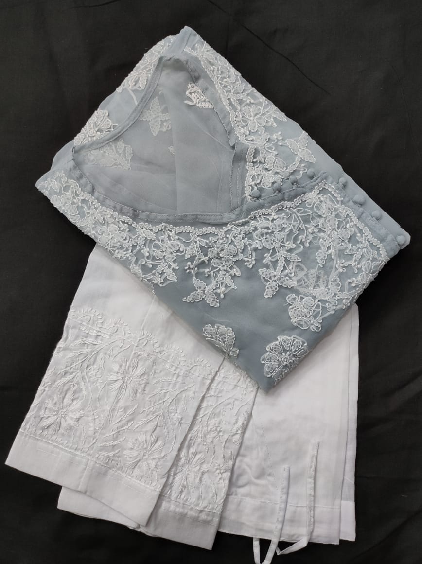 Angarkha Kurti With Pant