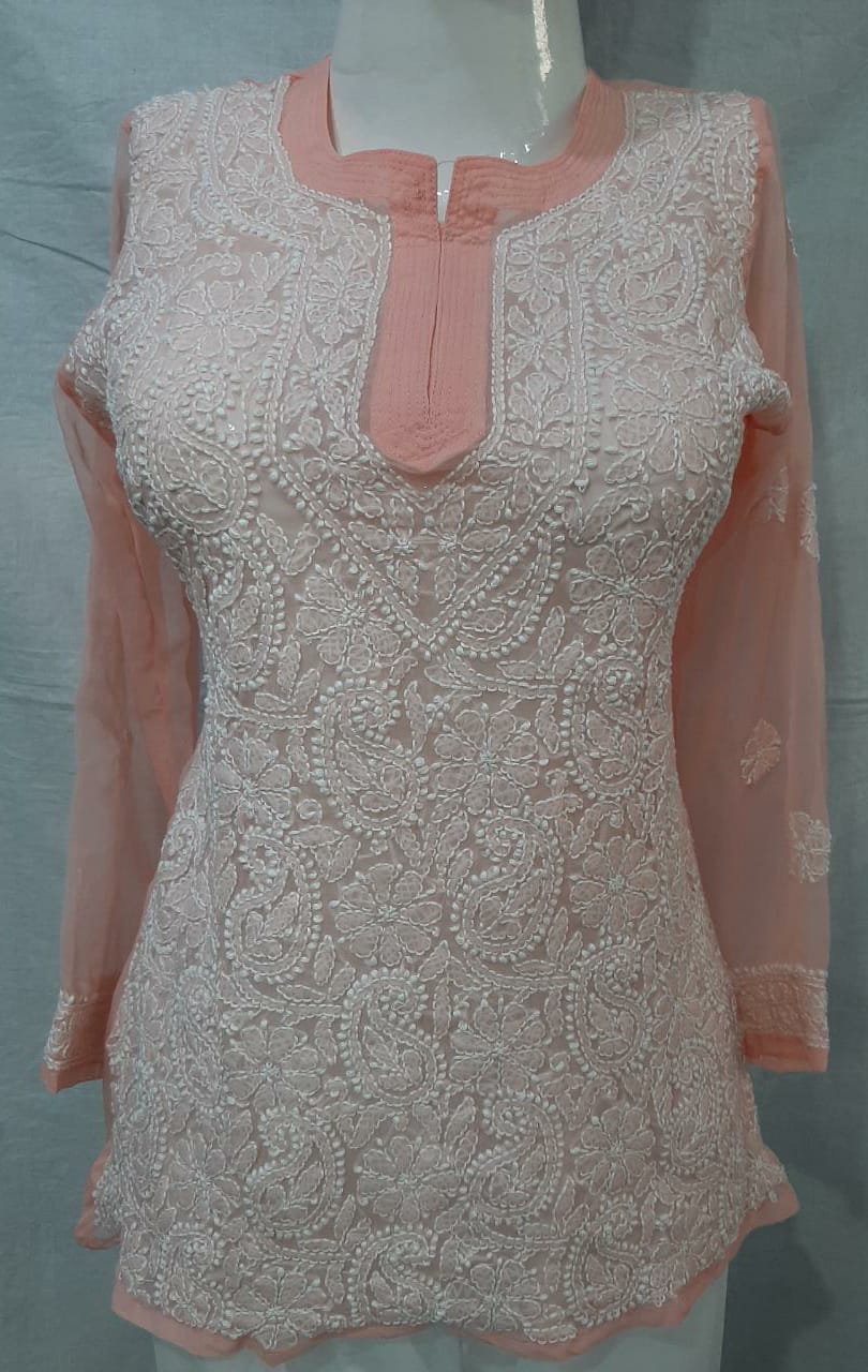 Georgette Short Kurti