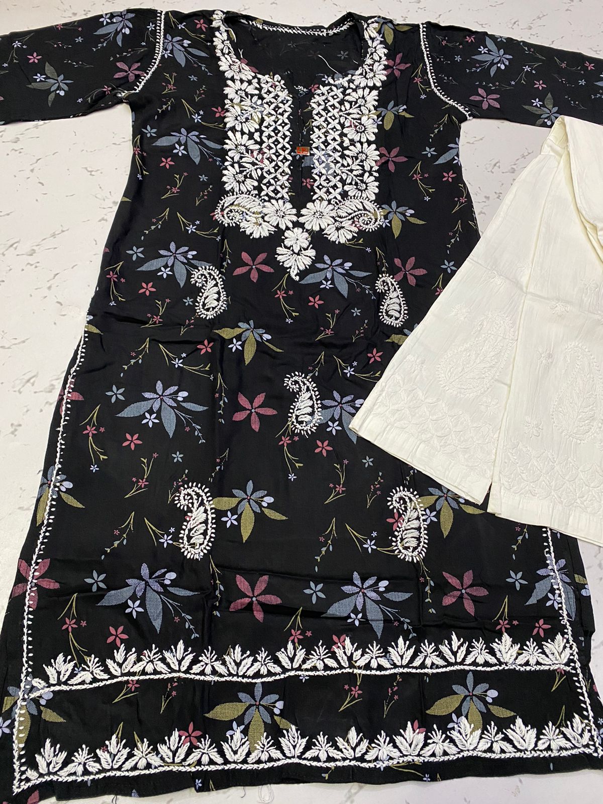 Mul Mul Printed Kurti