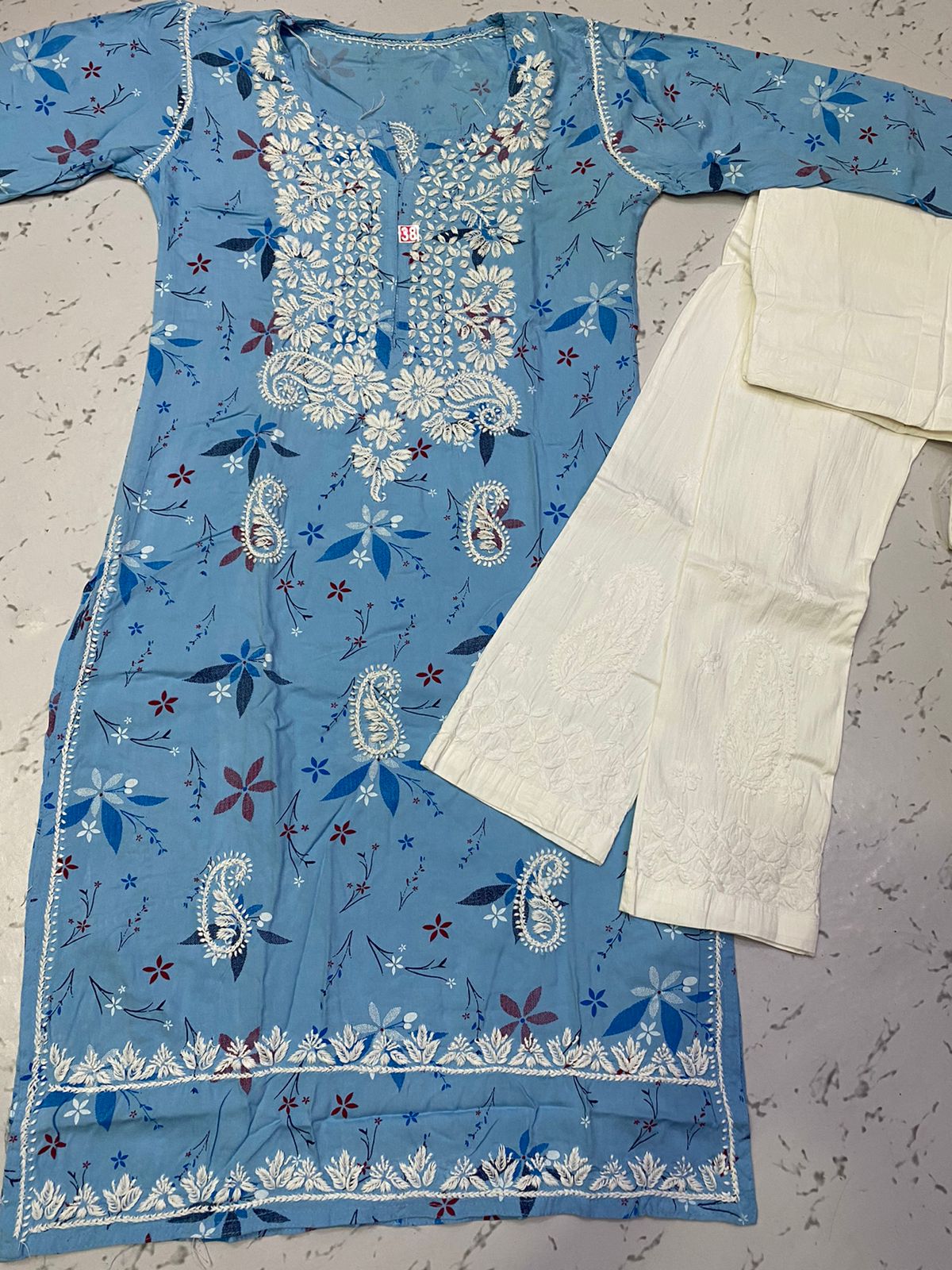 Mul Mul Printed Kurti