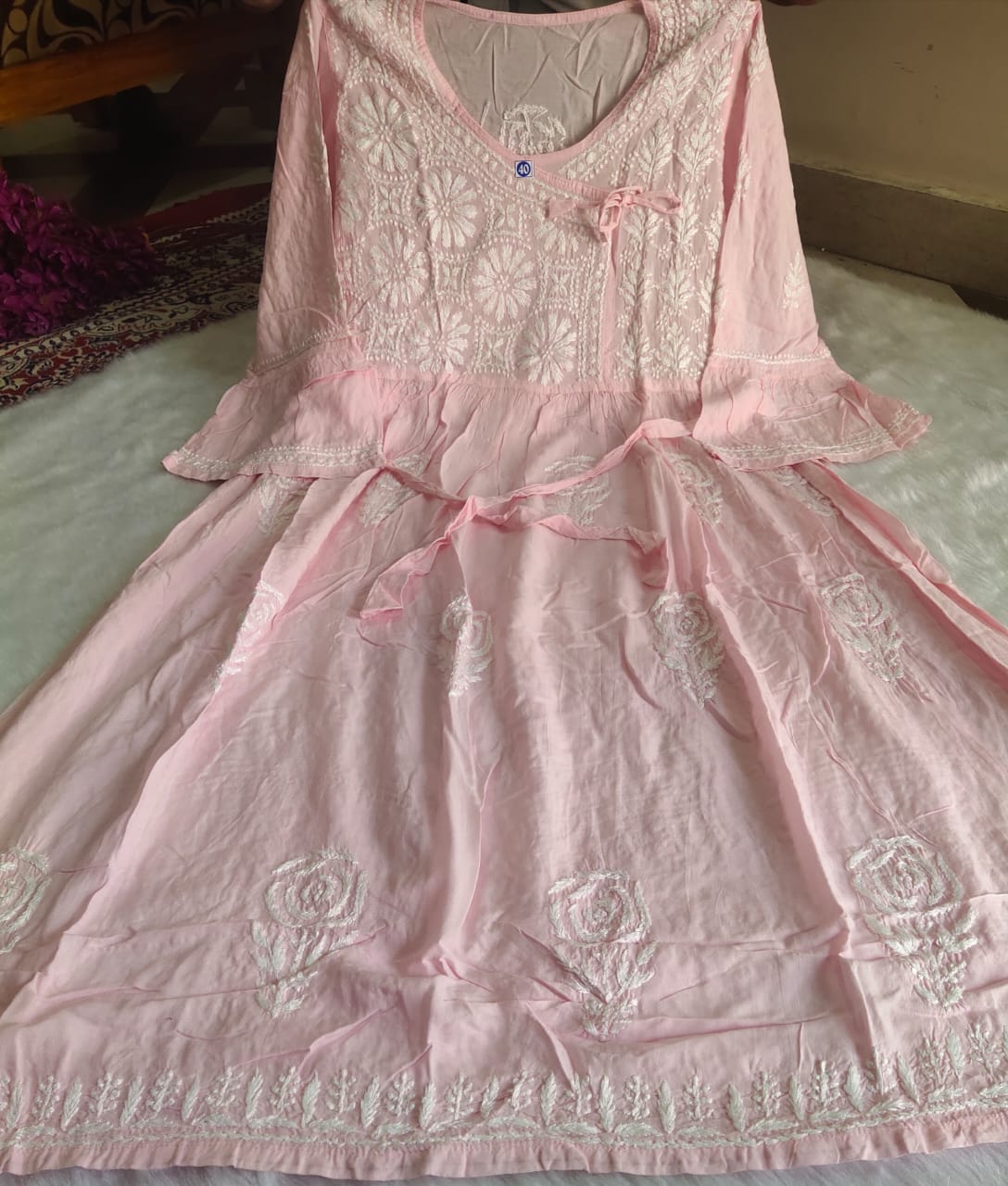 Modal Rose Gown