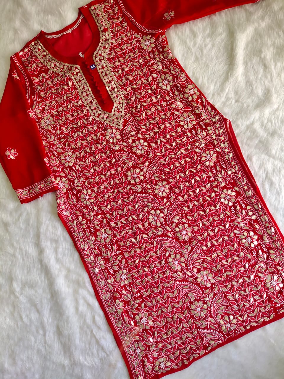 Georgette Gota Work 3pc Set
