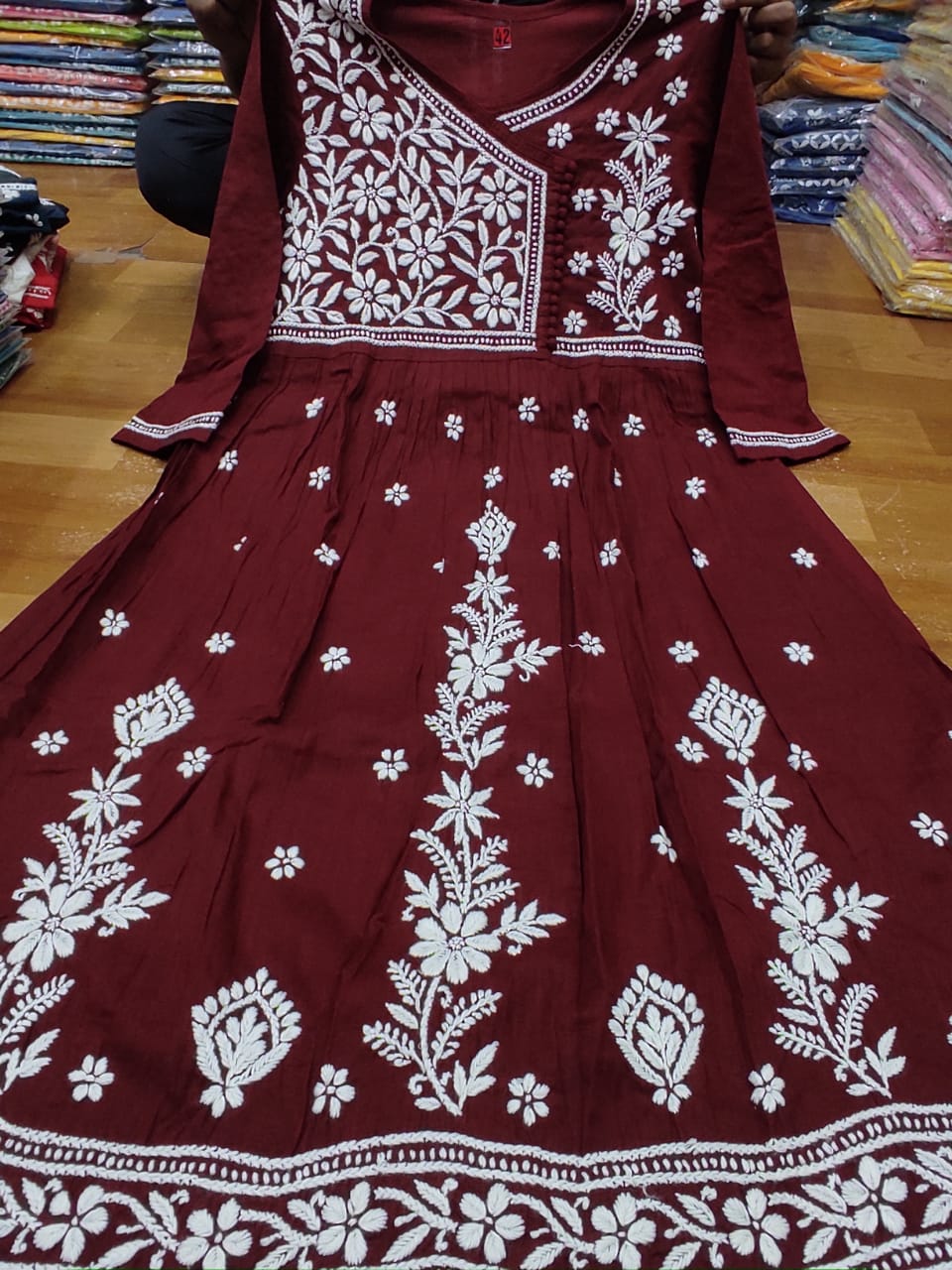 Slub Cotton Gown