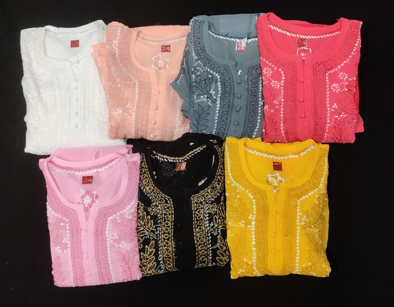 Chiffon Girls Garara Set