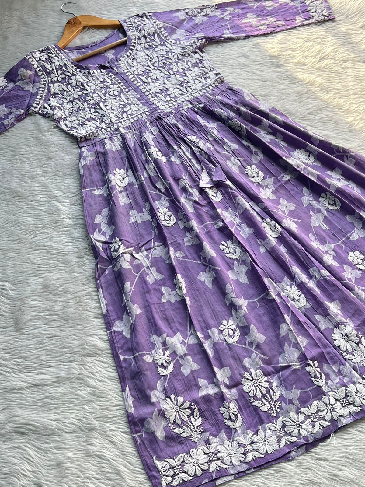 Mulmul gown with palazzo