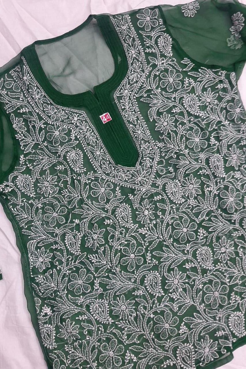 Short Georgette Kurti