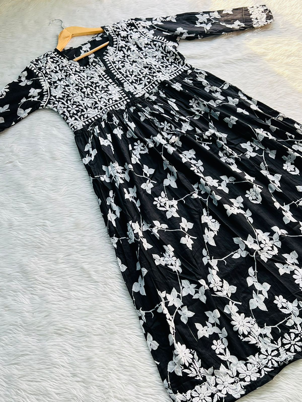 Mulmul gown with palazzo