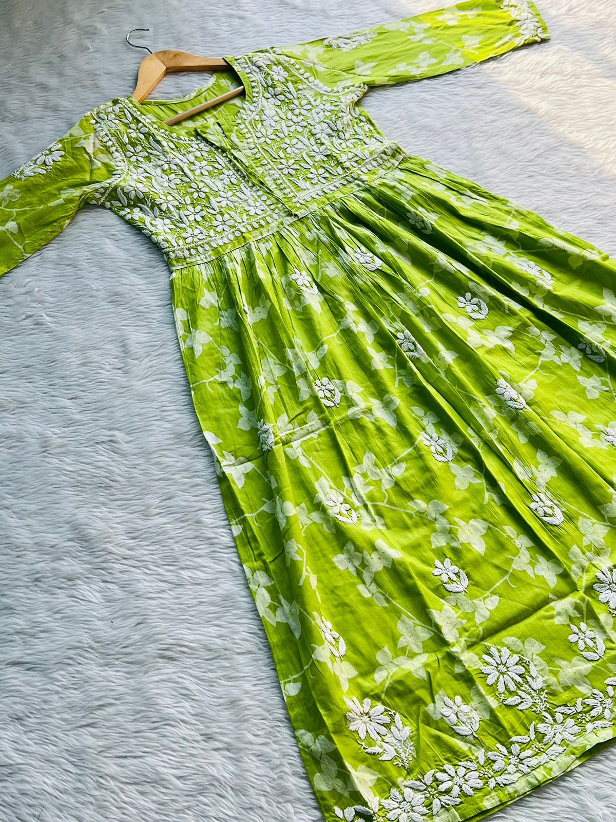 Mulmul gown with palazzo
