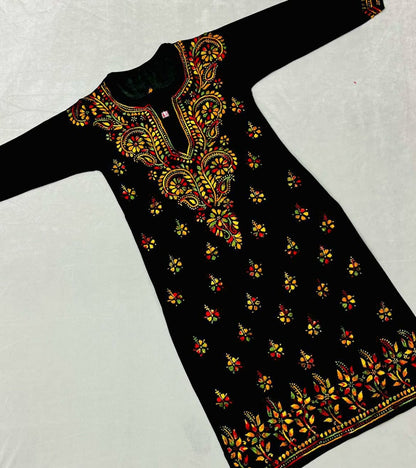 Georgette Long Kurti