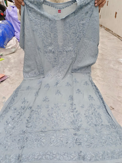 Modal kurti tone to tone work