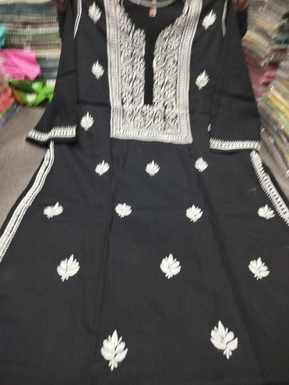 Plus size cotton kurta