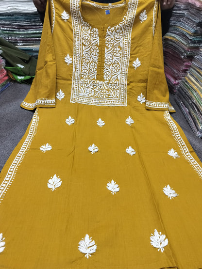 Plus size cotton kurta