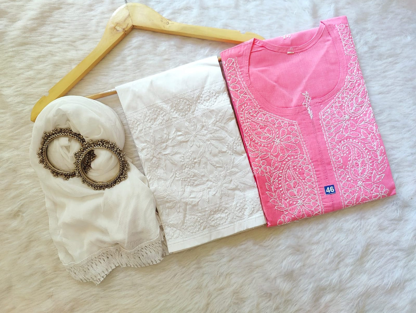Cotton Gala Booti 3pc Set