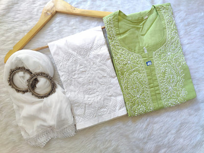 Cotton Gala Booti 3pc Set