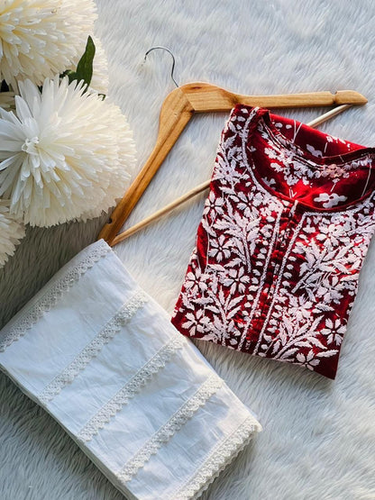 Cotton Kurti With Pant