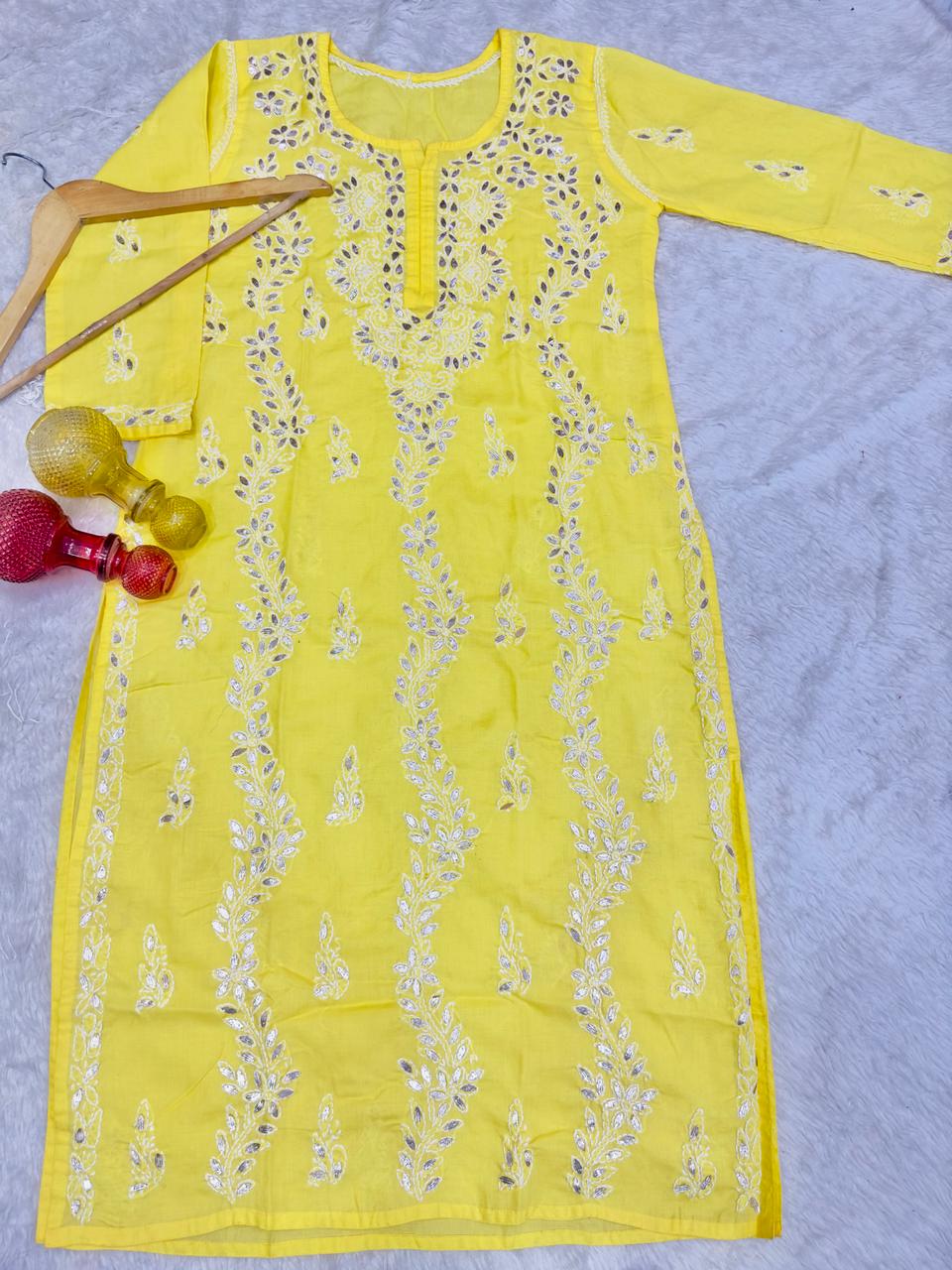 Cotton Bhakhiya Kurti