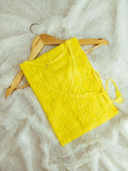 Kota Doria Cotton Kurti