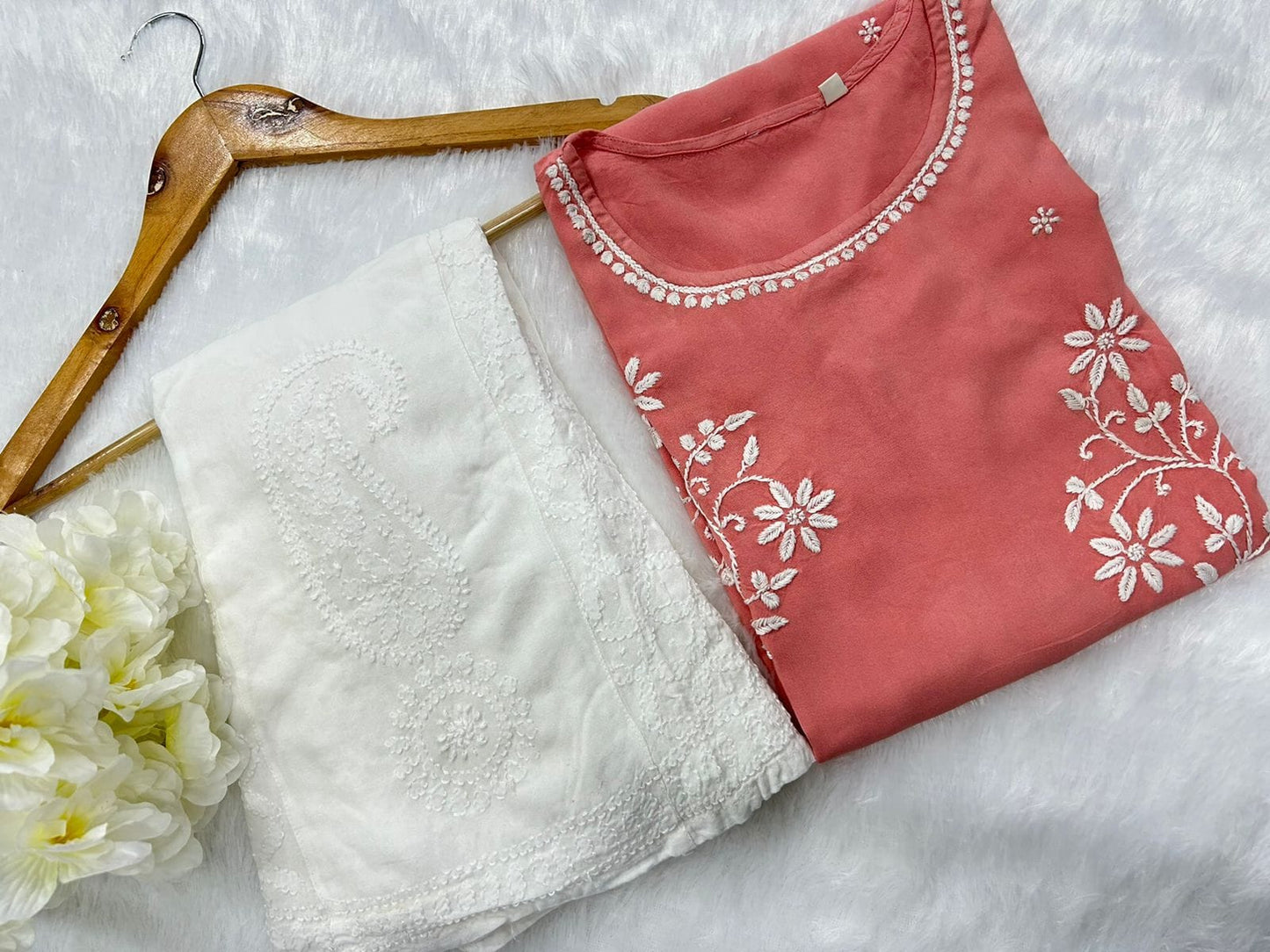 Rayon Kurti With Sharara