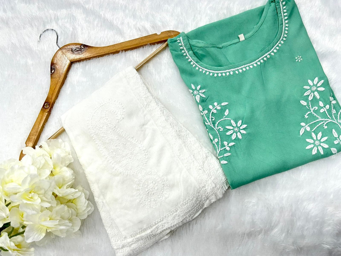 Rayon Kurti With Sharara