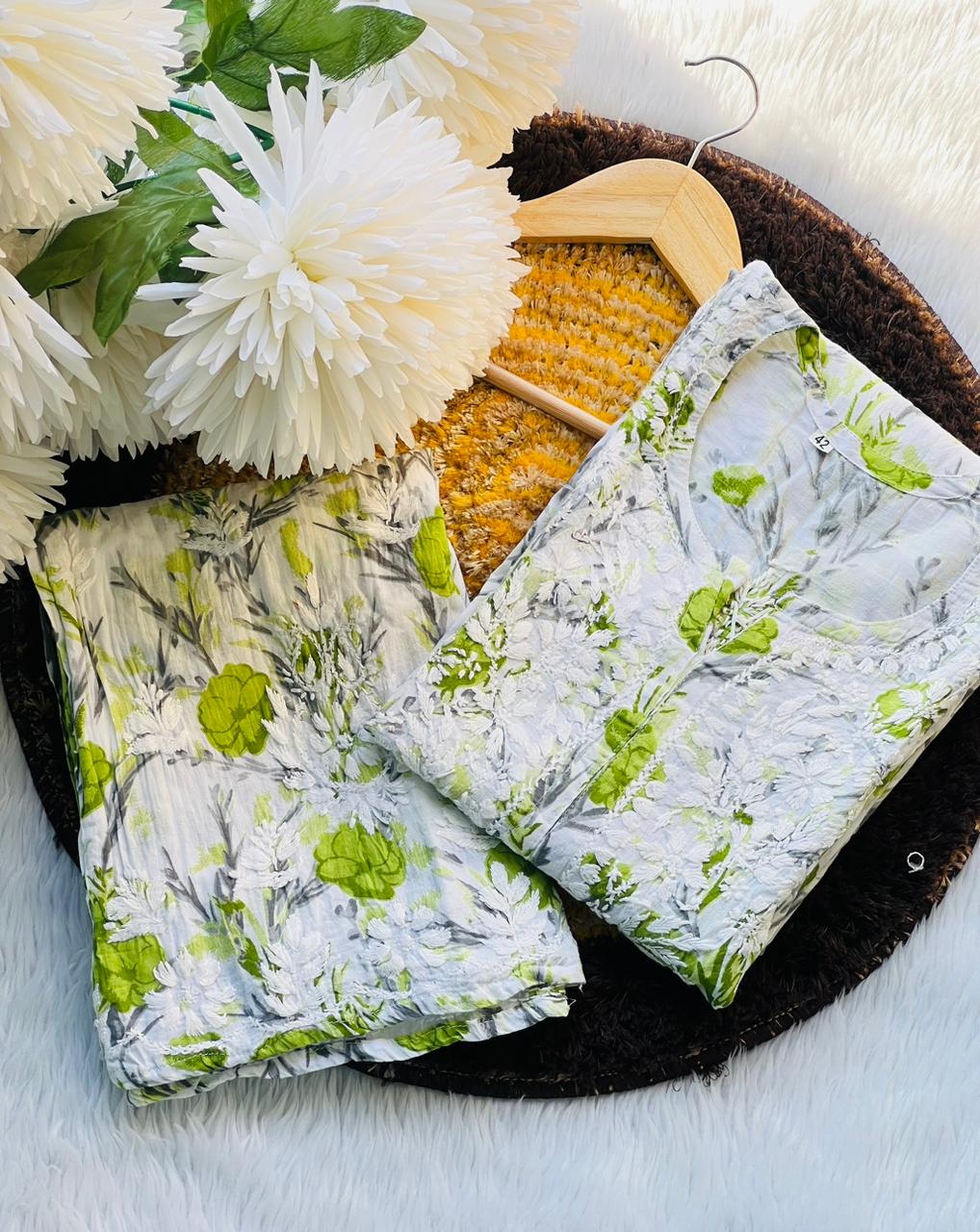 Bubble Print Mul Mul 2pc Set