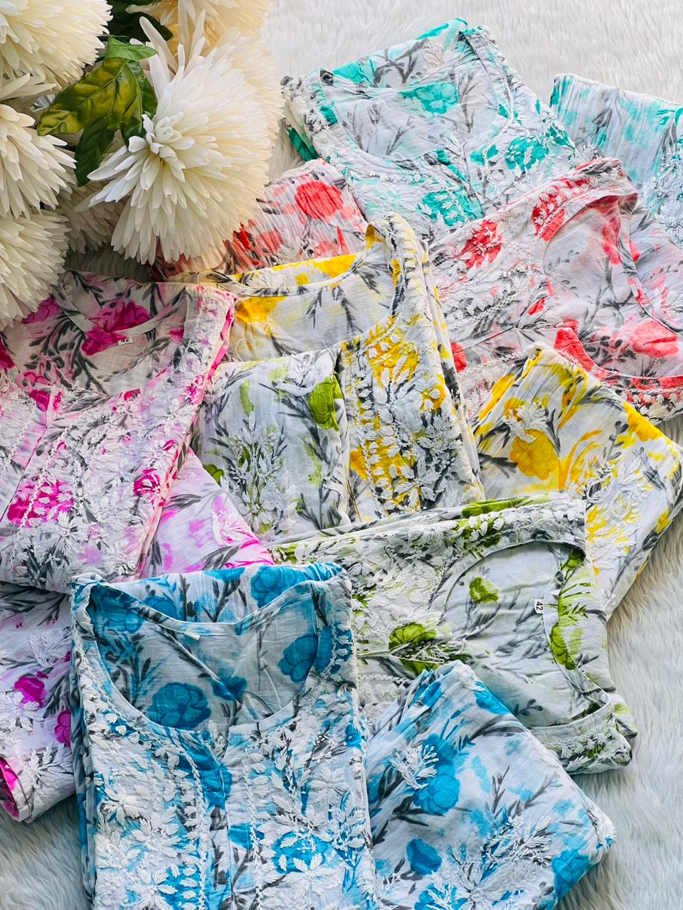 Bubble Print Mul Mul 2pc Set