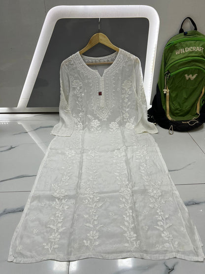 Muslin 3D Dye Kurti