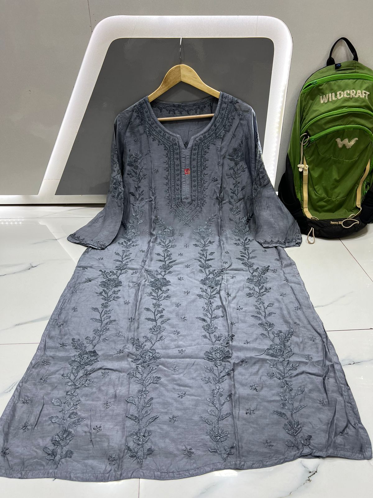 Muslin 3D Dye Kurti