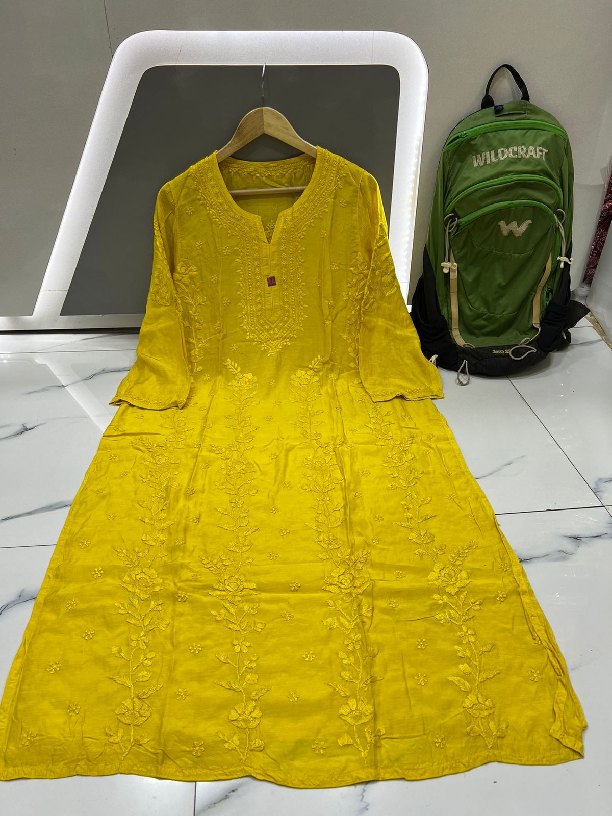 Muslin 3D Dye Kurti