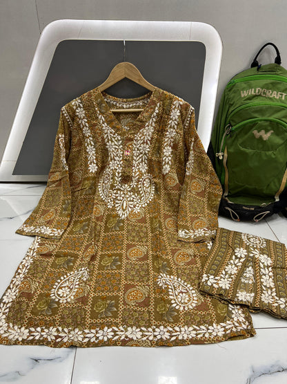 Printed modal cord set